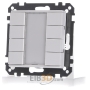 EIB, KNX push button sensor 4-fold plus, polar white, 627819