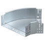 Bend for cable tray (solid wall) RBM 45 130 FT