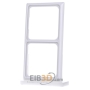 Frame 2-gang white D 80.572.02