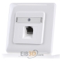 RJ45 8(8) Data outlet 6A (IEC) white 136112030