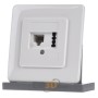 RJ12 6(6) Data outlet Cat.3 white IAE/UAE8(6)13311201