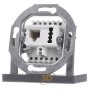 RJ12 6(6) Data outlet Cat.3 white IAE/UAE8(6)13311401