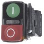Complete push button red/green XB4BW73731M5