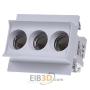 D0-system fuse base 3xD02 63A 5SG5653