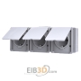 Schuko-Dose Delta Flche,dGr/hGr 5UB4731