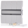 EIB, KNX push button sensor 4-fold, titanium white, 5WG1287-2DB12