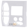 Cover plate for venetian blind white 9008286