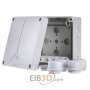 Surface mounted box 67x110mm ABOX 060-6qmm