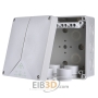 Surface mounted box 79x140mm ABOX 100-10qmm
