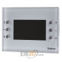 EIB, KNX room controller, display with multifunction in white glass design, 8269210