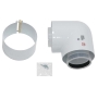 Concentric flue gas/air supply form 303210