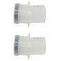 Bend round air duct 303257 (quantity: 2)