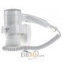 Wall mounted hair dryer 1200W 554.01/038B