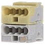 Bus coupler terminal, light gray-yellow, 243-212