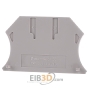 End/partition plate for terminal block WAP 2.5-10