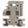 End bracket for terminal block screwable EWK 1