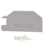 End/partition plate for terminal block ZAP ZDU10/16S