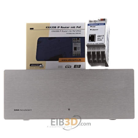 Eibmarkt Com Eib Knx Home Server 4 Mit Eib Knx Ip Router 052900
