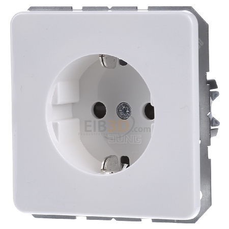 Adattatore di corrente CEE 7/17 a UK tipo G, 13A, bianco