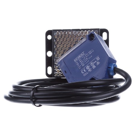22mm SW Drucktaster LED blau als Schalter Alu Wasserdicht IP67 m Kabel 