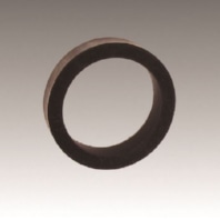 Rubber sealing ring for E27 socket, black