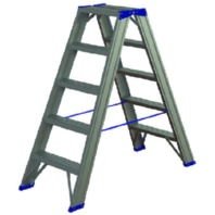 Aluminum stepladder PASSL25 2x5 L:1.19m