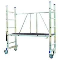 Universal aluminum folding scaffold PUAKR, 05101020 - Promotional item