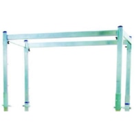 Mobile scaffolding railing set PRG