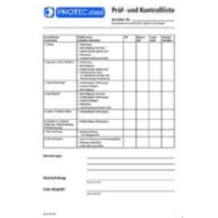 Ladder check and control list PLPK (1 piece = 50 sheets)
