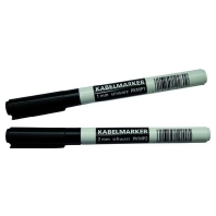 Kabelmarker 1mm schwarz PKMP1, 05102289 - Aktionsartikel