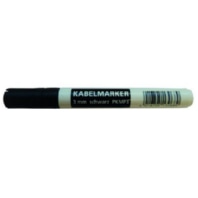 Cable marker 3mm, black PKMP3