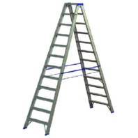 Alu-Stufenstehleiter PASSL212 2x12 L:2,8m 05105618