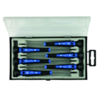 Precision screwdriver set PPSDS6 slotted/PH