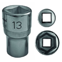 Socket wrench insert PSSL13 1/2Z 6-point 13mm