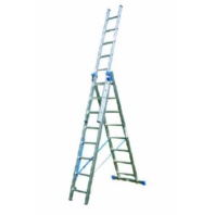 Alu-Allzweckleiter PAAZL310 3x10 3-teilig 05106293