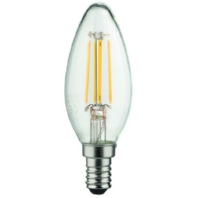 LED-Leuchtmittel LB23 PLED C35F 4W Kerze Filament E14 4W