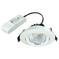 LED recessed ceiling spotlight PLEDEDW 8.5W white, 05400792 - Promotional item