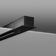 Endeinspeisung 3-Phasen Einbau SL rechts schwarz 701088003