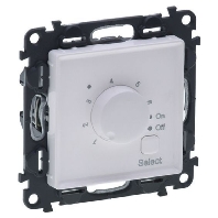 Floor thermostat VLIFE ultra white, 752134 - Promotional item