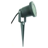 Garden spotlight Ledar GU10 dark grey. with ground spike, 50520000001024 - Promotional item