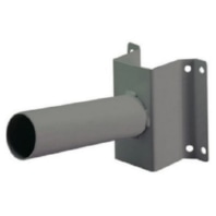 Wall / corner bracket Street steel, hot-dip galvanized gray