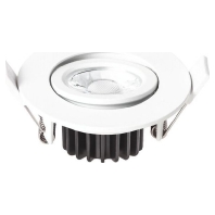 LED recessed ceiling spotlight LB22 EDOS flat swiveling white 520lm 3000K, 7008115 - Promotional item