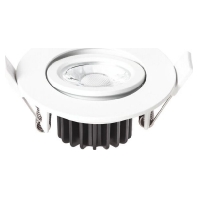 LED-Deckeneinbaustrahler LB22 EDOS flat schwenkbar wei 520lm 3000K, 7008115 - Aktionsartikel