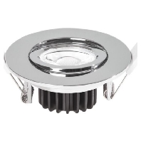 LED-Deckeneinbaustrahler LB22 EDOS flat schwenkbar chrom 520lm 3000K, 7008116 - Aktionsartikel