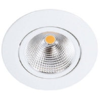 LED-Deckeneinbaustrahler ECO Flat 8W weiss-matt 4000K 24 1856766013