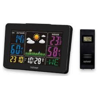 Wireless weather station WS-540 black, WS540Bl - Promotional item