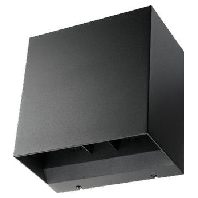 LED-Wandleuchte Artes Midi 32W 1030lm 3000K schwarz, 641716 - Aktionsartikel