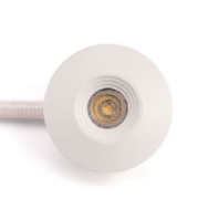 LED-Einbauleuchte LB23 3W 165lm 3000K wei� Alu 45� direkt