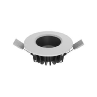 LED-Deckeneinbaustrahler LB23 Edos Flex 8W 560lm CRI90 27-4K sw/sil
