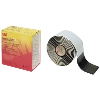 Adhesive tape 1,5m 38mm black ScotchFil 38x1,5sw